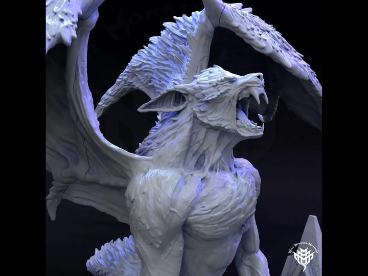 Werewolf Dragon - (Pre 2022) by Mini Monster Mayhem | Printing Services by Uproar Design & Print