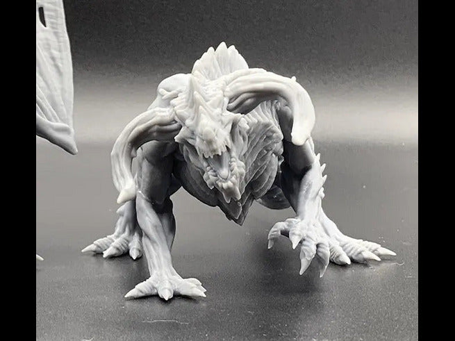 Colossal Inferno Drake (2 variations) - 3D offers Printed Preprimed Miniature Model by Mini Monster Mayhem - Mini Monster Master