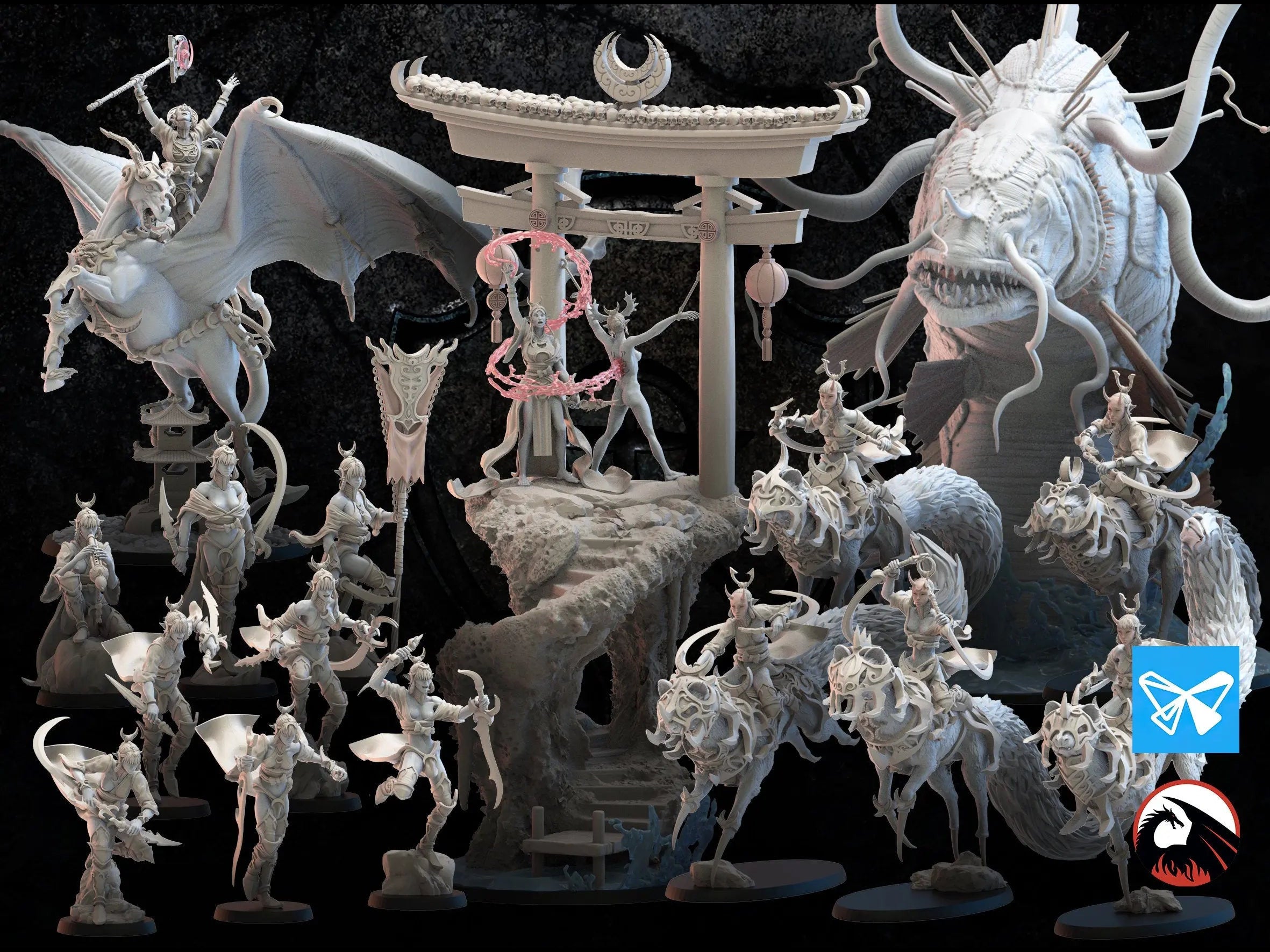 Yaachana, Night Sorceress On Tenma Pegasus - Uproar Design